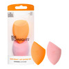 Real Techniques Iconic Blend Set Makeup Sponge Duo Makeup Blending Sponges For Liquid Cream Powder Cloud Skin Powder Spo