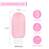 TSA Approved Travel Bottles Set for Toiletries Travel Size Containers Kit 4 Pack Portable Leak Proof Refillable Squeeze