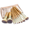 Matto Makeup Brushes 9Piece Makeup Brush Set Foundation Brush with Travel Makeup Bag