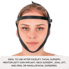 Post Surgery Facial Compression Garment Chin Strap Band Double Chin Face Wrap Tape Jawline Exerciser Face Slimmer Jowl T