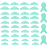 44 Piece Lash Lift RodsSilicone Eyelash Perming Curler Makeup Tools5 Sizes SMM1M2LReusable Lash Lifting Pads Green