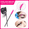 283 Pieces Makeup tools Kit Includes Plastic storage Organizer Box Hair Clips Eyeliner Brushes Mascara Wands and Lipstic