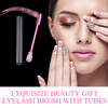 Dming 50pcs Eyelash brush Lash Wand Makeup tool Eyelash Extension supplies Cleaning brush Diamond Mascara sky pink