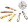Tekson 6 Pieces Metal Cosmetic Skincare Spatula Mini Mask facial Reusable Scoop Makeup Beauty Spoons for Cream Lotions M
