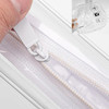 ANRUI 3pcs Clear Toiletry Bag TSAApproved Travel Toiletry Bag With Handle Strap Airline Kit 311 Small Clear Bags Toiletr