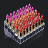 Benbilry Acrylic Lipstick Organizer 40 Slot Display Rack 8 x 5 Arrangement Holds Lipstick Brushes Bottles More
