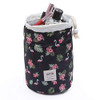 YJQueen Cosmetic Bag Travel Makeup Cosmetic Pouch Portable Handbag Toiletry Case Mini Makeup Train Case Cosmetic Bag Cos