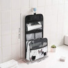Bardic Hanging Travel Toiletry Bag Fashion French Bulldog Large Capacity Makeup Cosmetic Bag Portable Toiletry Kit Organ