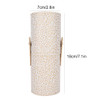 LAVEN Makeup Brush Holder PU Leather Portable Makeup Brush Cup Holder Travel Cosmetic ContainerTool for Desk or Dressing