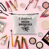 TOBGBE Magnolias TV Show Inspired Makeup Bag Friendship Gift for Women Strong Women Gift Inspirational Cosmetic Bag ouis