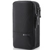 Purevave Compact Mens Toiletry Travel Bag Hanging Mens Dopp Kit for Travel Waterproof Wash Pouch Black