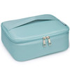 Narwey Travel Makeup Bag with Brush CompartmentsPortable Cosmetic BagMake up Bag Makeup Organizer Case with Brush Storag