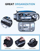 BAGSMART Toiletry Bag for Men Large Travel Toiletry Organizer Dopp Kit Waterresistant Shaving Bag for Toiletries Accesso