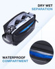 BAGSMART Toiletry Bag for Men Large Travel Toiletry Organizer Dopp Kit Waterresistant Shaving Bag for Toiletries Accesso
