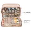 BAGSMART Toiletry Bag for Women Large Toiletry Bag Waterresistant Makeup Cosmetic Organizer Bag Door Room Essentials for
