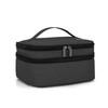 LUXJA Nail Polish Carrying Case Holds 30 Bottles 15ml 05 floz Doublelayer Organizer for Nail Polish and Manicure Set Bla