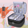 LUXJA Nail Polish Carrying Case Holds 30 Bottles 15ml 05 floz Doublelayer Organizer for Nail Polish and Manicure Set Bla
