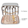 BAGSMART Large Toiletry Bag Travel Makeup Organizer Waterresistant Makeup Cosmetic Bag Door Room Essentials Travel Bag f