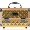SHANY Chic Makeup Train Case Cosmetic Box Portable Makeup Case Cosmetics Beauty Organizer Jewelry storage with Locks Mul