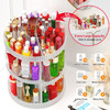 Awenia Makeup Organizer 360Degree Rotating Adjustable Makeup Storage 7 Layers Large Capacity Cosmetic Storage Unit Fits
