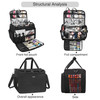 Professional Hairdressing BagHairstylist Travel BagCosmetics Beauty Hairdresser Bag with Shoulder StrapHair Makeup Salon