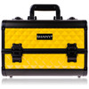 SHANY Premier Fantasy Professional Makeup Train Case Cosmetic Box Portable Makeup Case Organizer Jewelry storage with Lo