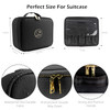 MOMIRA Travel Makeup Bag Cosmetic Bag Makeup Organizer Bag with Lighted Mirror Adjustable Brightness in 3 Color Scenario