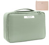 Queboom Travel Makeup Bag Cosmetic Bag Makeup Bag Toiletry bag for women and men Green