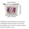 TOBGBE Wizard Makeup Bag Movie Friends Gift Cosmetic Bag for Wizard Lovers
