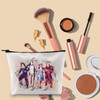 TOBGBE Wizard Makeup Bag Movie Friends Gift Cosmetic Bag for Wizard Lovers