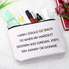 Music Group Inspired Gift Music Band Fan Gift Zipper Pouch NKTB Celebrity Gift Makeup Bag for Music Lovers On Block Bag