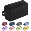 Icramsy Travel Toiletry bag Toiletry bag for women men Hanging Cosmetic bag Travel accessories for Women Men Black