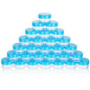 ZEJIA 5 Gram Sample Containers with Lids Mini Makeup Containers Empty Plastic Travel Cosmetic Containers with Labels100