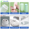 Valourgo Travel Bottles for Toiletries Tsa Approved Travel Size Containers BPA Free Leak Proof Travel Tubes Refillable L
