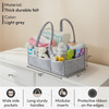 PUTSKA Baby Diaper Caddy Organizer Nursery Basket Set Baby Basket Gift Registry Baby Shower List Baby Must Haves Essenti