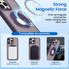 ZCDAYE for iPhone 16 Case with Stand, Compatible with Wireless Charging Invisible Rotating Kickstand, Translucent Hard PC Protective Phone Cover for online at globaldelivered