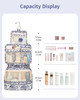 Narwey Small Hanging Travel Toiletry Bag for Women Travel Bag for Toiletries Makeup Bag Organizer Cosmetic Bags Make Up