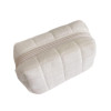 Small Cosmetic Bag Cute Makeup Bag Y2k Accessories Aesthetic Make Up Bag Y2k Purse Cosmetic Bag for Purse white