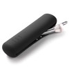 FERYES Large Travel Makeup Brush Holder Magnetic Antifall Out Silicon Portable Cosmetic Face Brushes Holder Soft and Sle