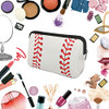 AJLTPA Cosmetic Bag Waterproof Neoprene Zipper Pouch Travel Portable Toiletry Makeup Bags Organizer Case for Women and G