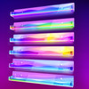 YMVV 15 Nail Polish Rack Wall Mounted Shelf6 Pack Clear Rainbow Iridescent Acrylic Organizer Nail Supplies for Nail Tech
