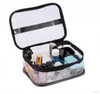 Louise Maelys 2 Pieces Portable Clear Makeup Bag Zipper Waterproof Transparent Travel Storage Pouch Organizer Cosmetic T