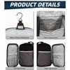 Buruis Large Toiletry Bag for Women and Men Hanging Travel Bag for Makeup Cosmetics Shaving Toiletries WaterResistant Do