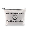 POFULL Lawyer Gifts For Women Attorney or Law Cosmetic Bag Law Cosmetic Bag Future Lawyer Gift Law Judge Gift Im a lawye