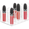 Hedume 2 Pack Lip Gloss Holder Organizer 24 Spaces Acrylic Lip Gloss Makeup Holder Lipgloss Display Case for Tall Produc