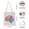 G2TUP Brain Anatomy Gift Neuroscience Cosmetic Bag Neurology Nurse Makeup Bag Nursing Student Anatomical Layout Brain Zi