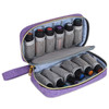 LUXJA Essential Oil Carrying Case Holds 12 Bottles 5ml15ml Including Roller Bottles Portable Organizer for Essential Oil