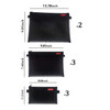 BYETIVE Mesh Cosmetic Bag Mesh Makeup Bag Set Nylon Bag With Zipper Toiletry Beauty Storage Bags Zipper Pouch Cosmetic O