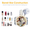 Narwey Barrel Drawstring Makeup Bag Large Cosmetic Bag Make up Bags Toiletry Bag Travel Bags for Toiletries Organizer fo