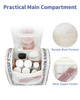 Narwey Small Hanging Toiletry Bag Women Travel Makeup Bag Organizer Toiletries Bag for Travel Size Essentials Accessorie